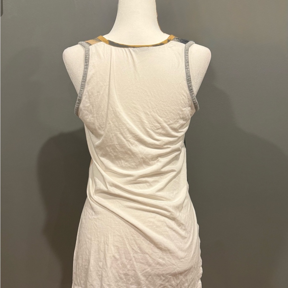 *PRE-OWNED* Zara Women's Size S Watercolor Sleeveless V-Neck Blouse - Picture 3 of 6